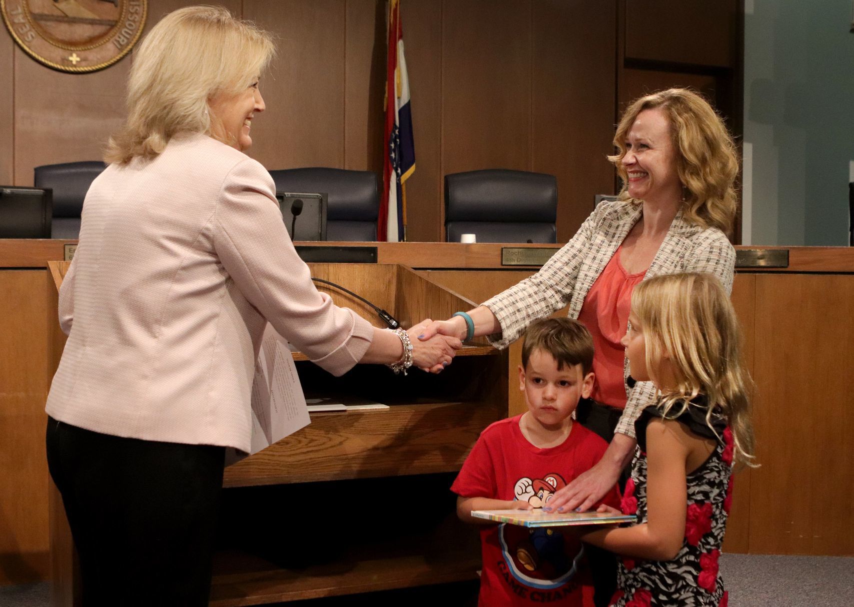 New county councilwoman Kelli Dunaway